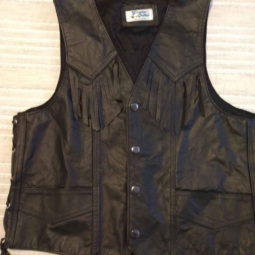 Leather Vest